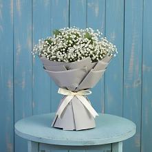 Букет цветов из:  Гипсофила в Скобелевской Краснодарский край