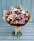 Букет цветов из: Хризантемы, Розы и Альстромерии в Скобелевской Краснодарский край