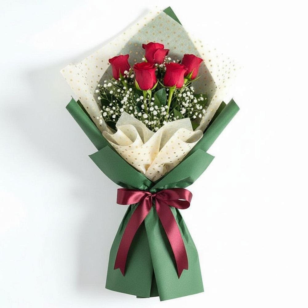 Букет цветов из: Розы в Скобелевской Краснодарский край