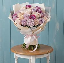 Букет цветов из:  Розы #REPLACE_PRED# Скобелевской Краснодарский край