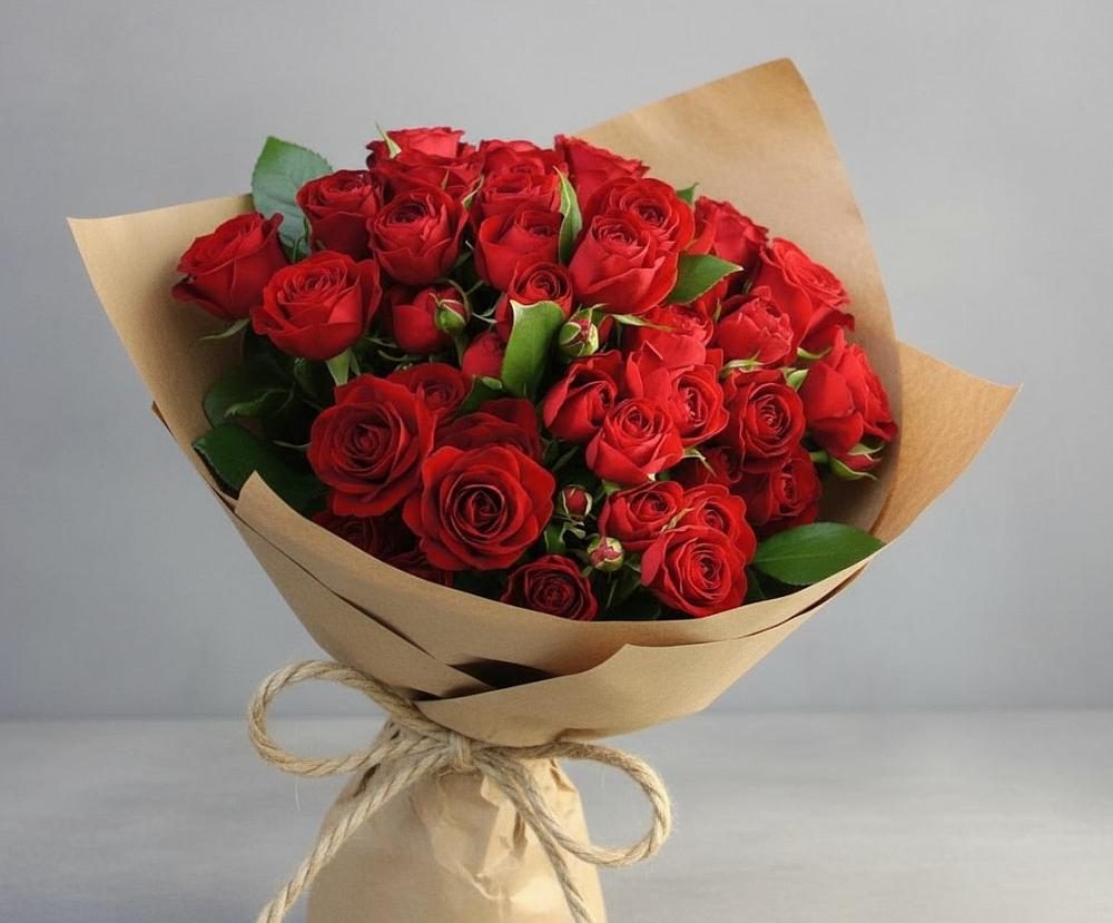 Букет Любовный роман в Скобелевской Краснодарский край