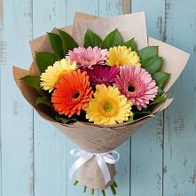 Букет цветов из:  Герберы #REPLACE_PRED# Скобелевской Краснодарский край