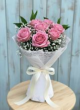 Букет цветов из:  Розы в Скобелевской Краснодарский край