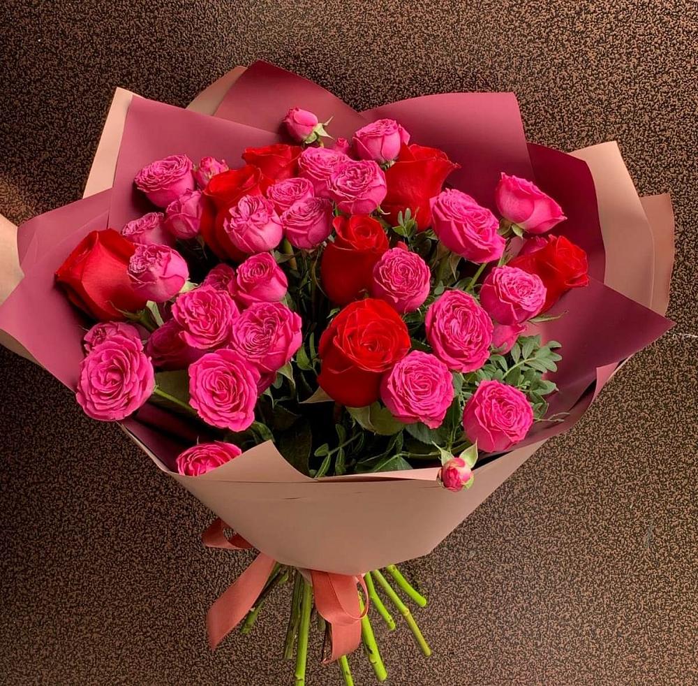 Букет В объятьях нежности в Скобелевской Краснодарский край