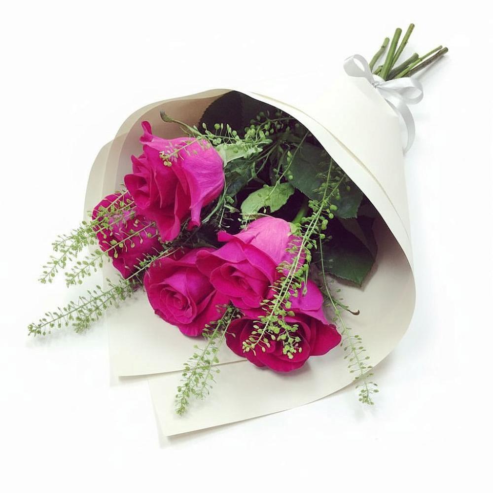 Букет цветов из: Розы в Скобелевской Краснодарский край