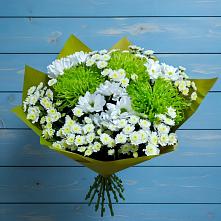 Букет цветов из:  Хризантемы в Скобелевской Краснодарский край