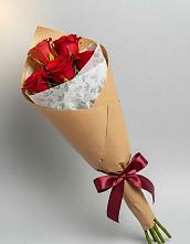 Букет цветов из:  Розы в Скобелевской Краснодарский край