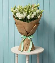 Букет цветов из:  Лизиантусы #REPLACE_PRED# Скобелевской Краснодарский край