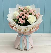Букет цветов из:  Розы #REPLACE_PRED# Скобелевской Краснодарский край