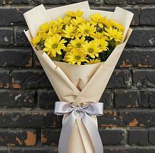 Букет цветов из:  Хризантемы #REPLACE_PRED# Скобелевской Краснодарский край