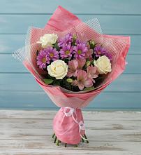 Букет цветов из:  Герберы #REPLACE_PRED# Скобелевской Краснодарский край
