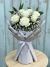 Букет цветов из:  Розы в Скобелевской Краснодарский край