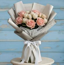 Букет цветов из:  Розы в Скобелевской Краснодарский край