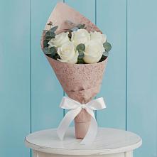 Букет цветов из:  Розы в Скобелевской Краснодарский край