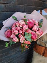 Букет цветов из:  Розы в Скобелевской Краснодарский край