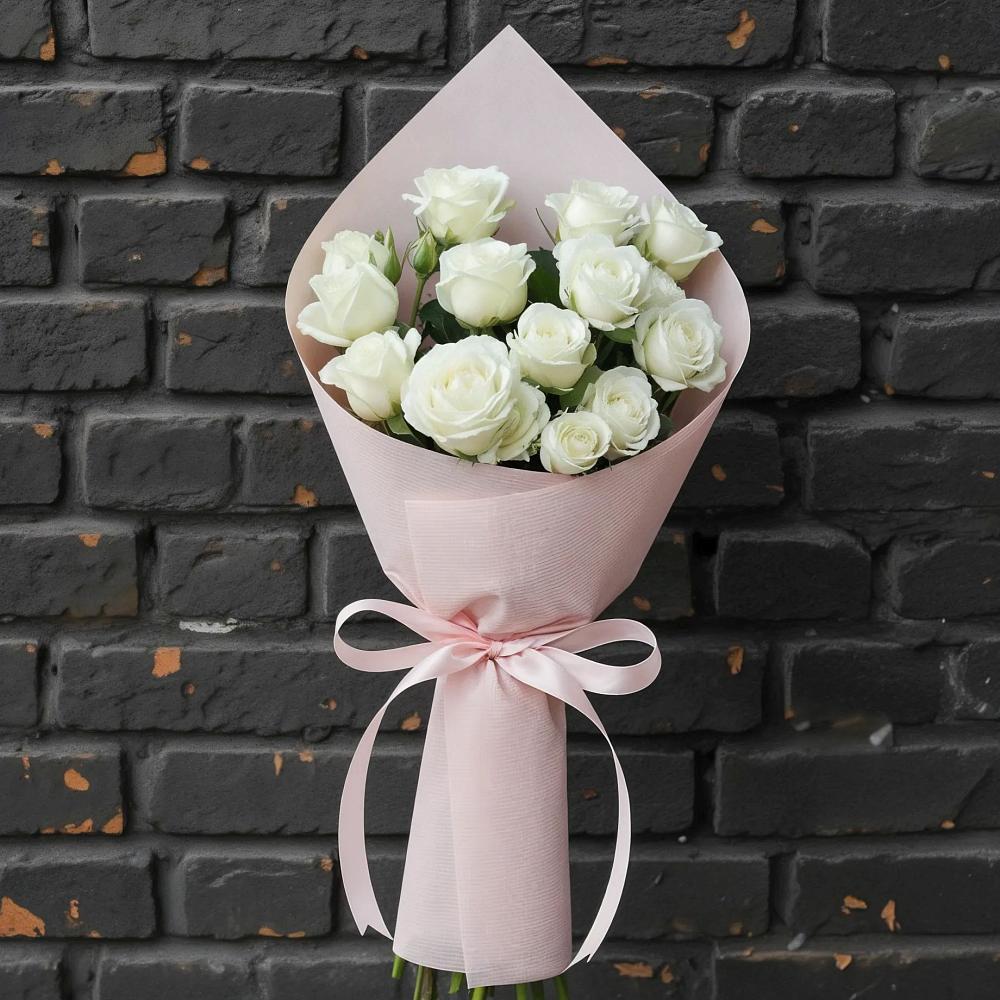 Букет цветов из: Розы в Скобелевской Краснодарский край