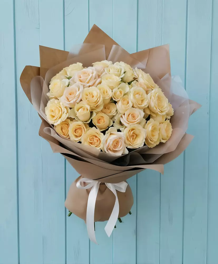 Букет Кремовое облако в Скобелевской Краснодарский край