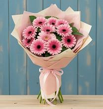Букет цветов из:  Герберы в Скобелевской Краснодарский край
