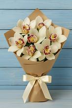 Букет цветов из:  Орхидеи и Розы в Скобелевской Краснодарский край